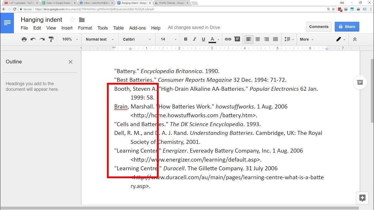 How to do hanging indents in word for mac
