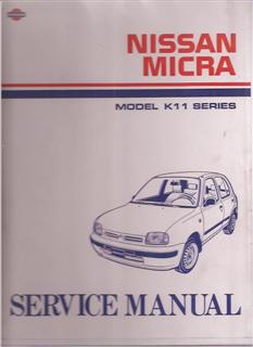 nissan micra k11 service manual pdf